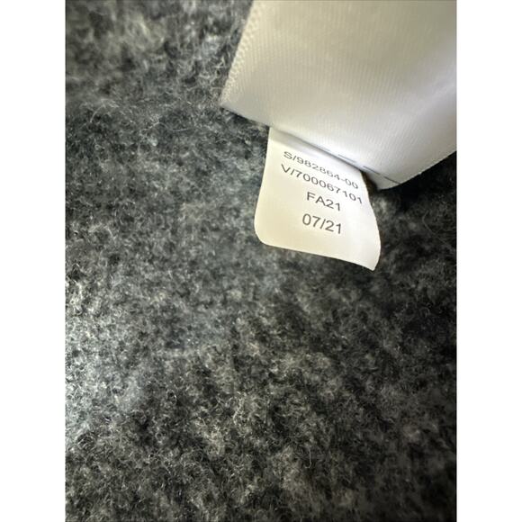 Athleta Westlake Textured Cardigan Sweater Womens L Fog Camo Cool Comfy Preppy‎ - Picture 6 of 8